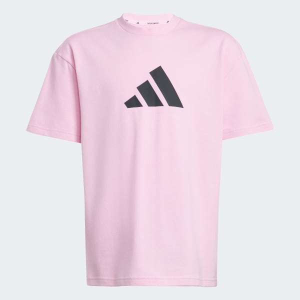 Merah-muda Tee Anak Future Icons Logo