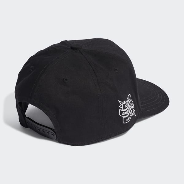 Negro Gorra Snapback Logo