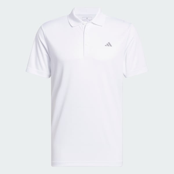 White Adi Performance Polo Shirt