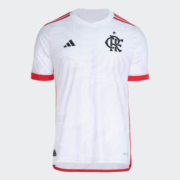 Branco Camisa 2 CR Flamengo 24 Authentic
