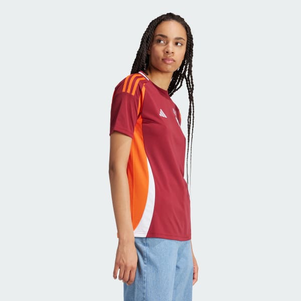 Weinrot Lettland 24 Heimtrikot