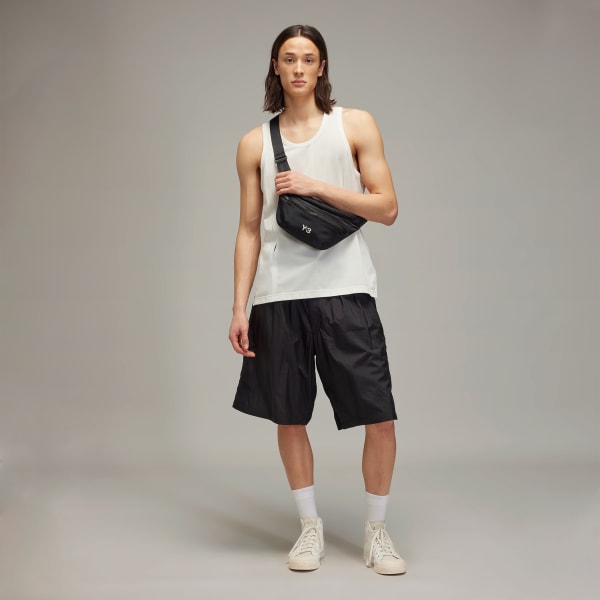White Y-3 Sleeveless Top
