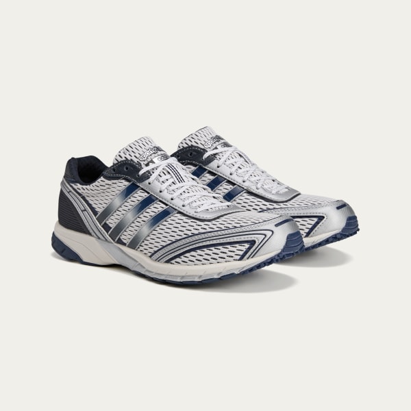 White Sporty & Rich Adizero Adios shoes