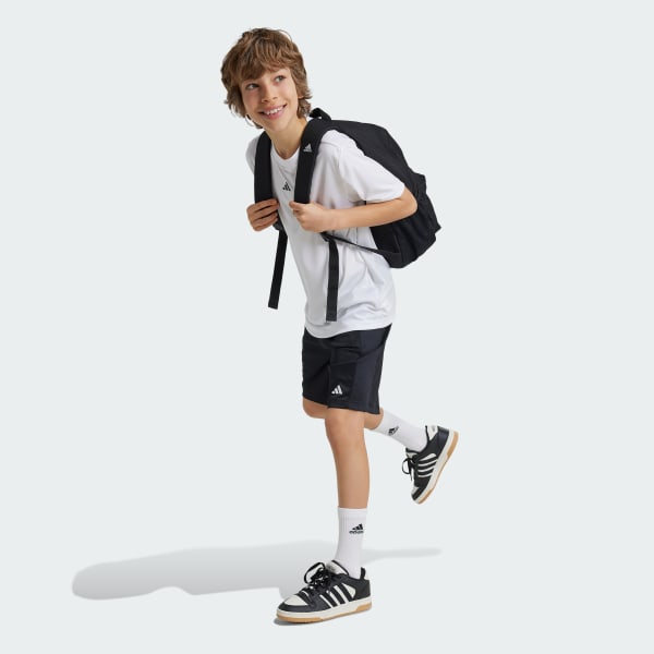 Blanco Camiseta Train Essentials Logo Regular Fit (Adolescentes)