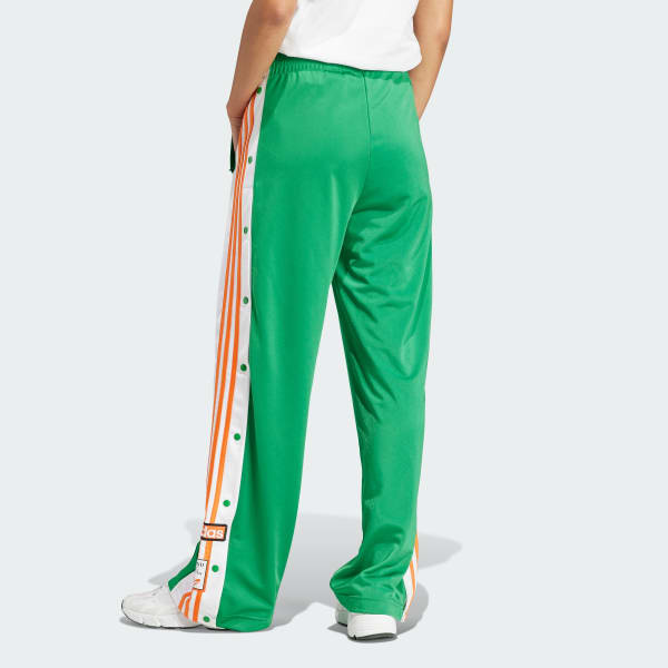 Pantalones verdes con botones de presión adicolor Adibreak adidas