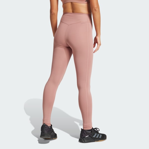 Pink Optime Full-Length Leggings
