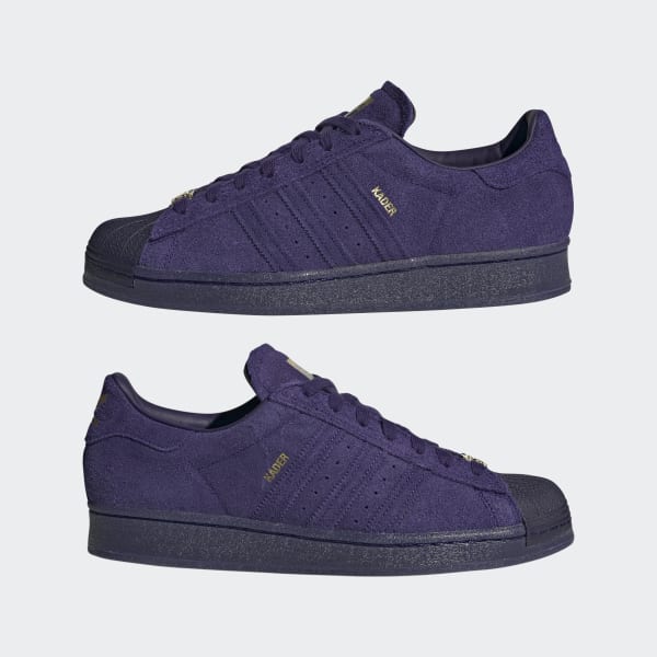 adidas superstar adv by kader sylla purple skate shoes