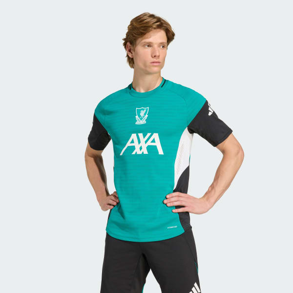 Green Liverpool FC Tiro 25 Pro Training Jersey