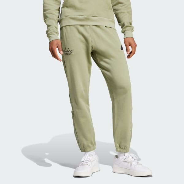 Groen Brand Love French Terry Broek