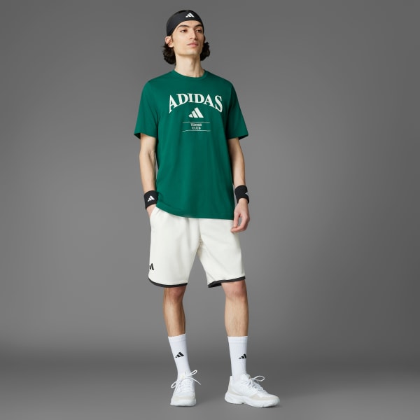 Verde Camiseta Estampada adidas Heritage