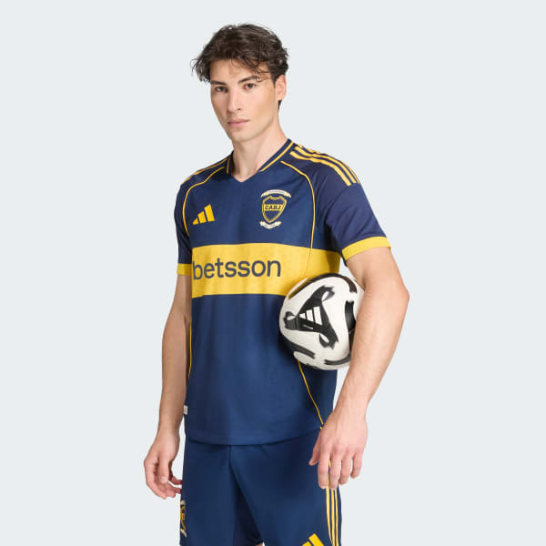Azul Camiseta Titular Boca Juniors 25/26 (Versión Jugador)