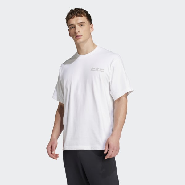 Tシャツ・カットソー Adidas x BSTN FC Bayern Adicolor Contempo T-Shirt White ADIDAS x FC BAYERN x BSTN TEE – NRML