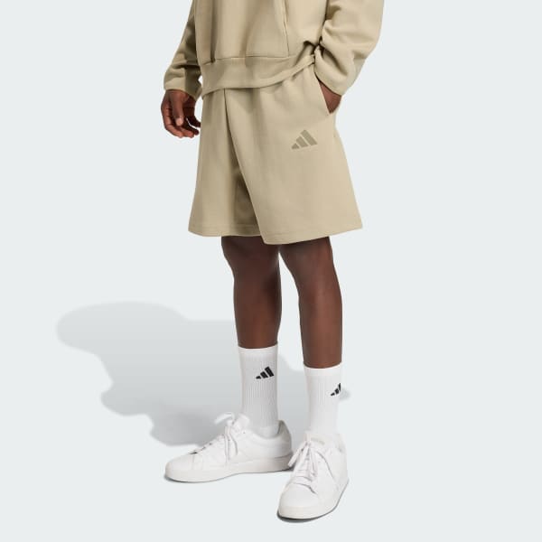 Brown Future Icons Small Logo Shorts