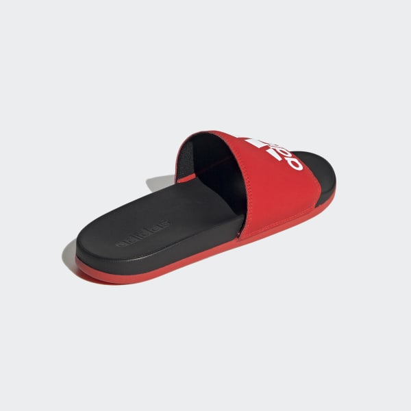 adidas adilette slides red