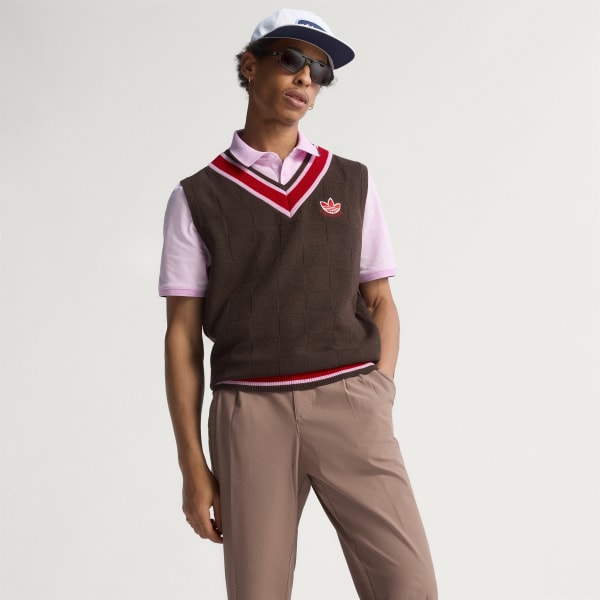 Brown Originals Twistknit Pleated Joggers