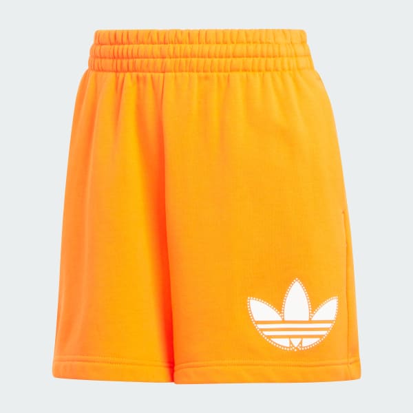 Orange Short coupe ample Pearl Trefoil
