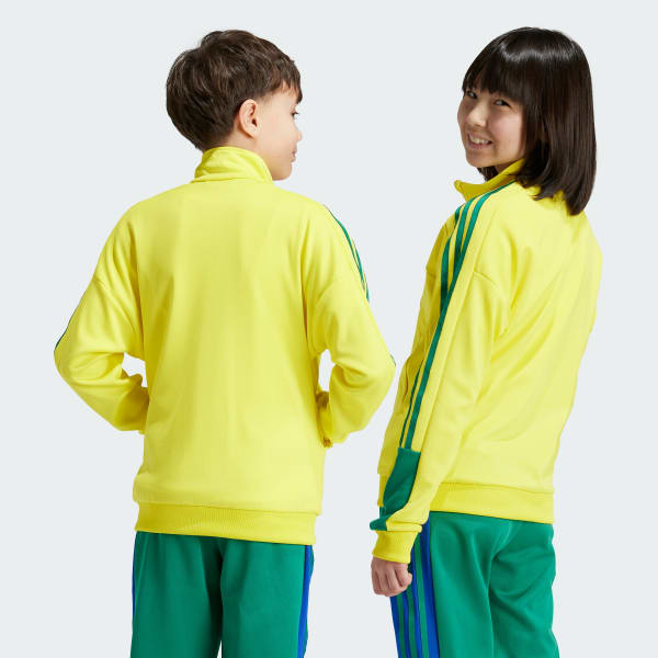 Yellow Tiro Cut 3-Stripes Track Jacket