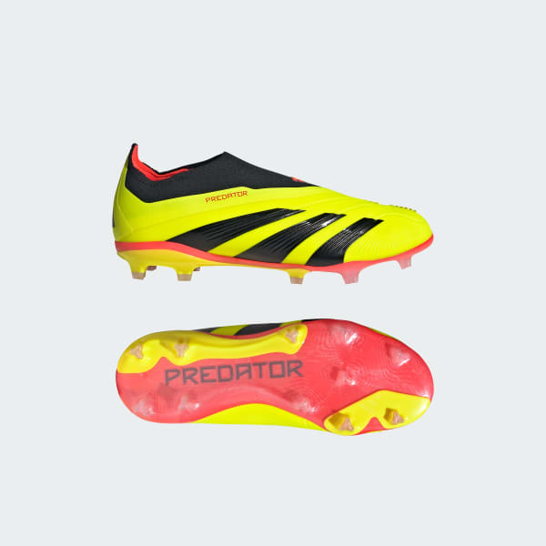 adidas Predator Elite Laceless Firm Ground Football Boots Black adidas Thailand