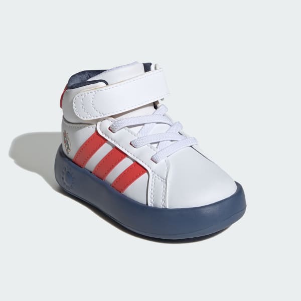adidas x Disney Mickey and Friends Grand Court Mid Shoes Kids White adidas Deutschland