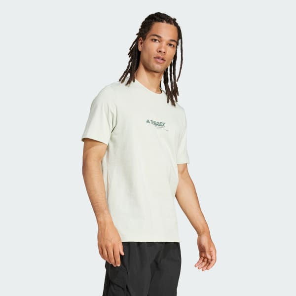 Verde Polera Terrex Estampada
