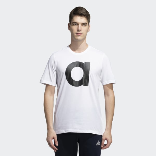 White E BRAND TEE