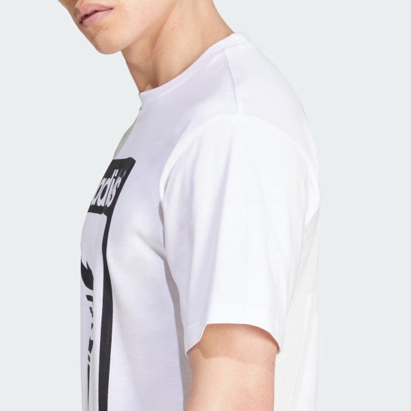アディダス トレフォイル トーチ Tシャツ - ホワイト