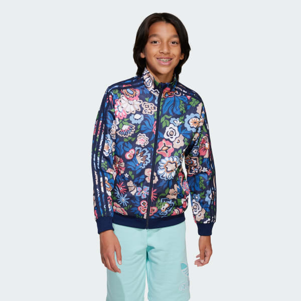 Chamarra Adidas Firebird Chaqueta Adidas Flores Mujer Adidas