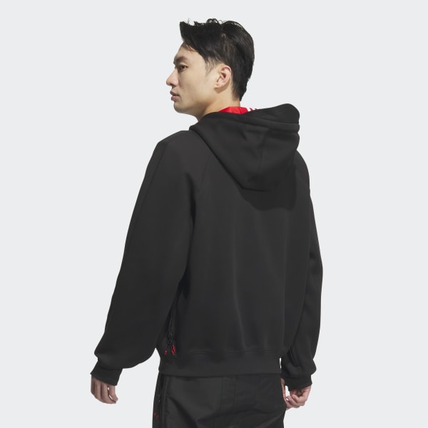 パーカー・フーディ Adidas x Ordinary People Hooded Full-Zip Light Grey Heather adidas Ordinary People Zip-Front Hoodie - Grey | adidas Malaysia