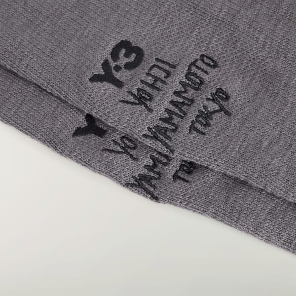 Gri Y-3 Heritage Bilekli Çorap