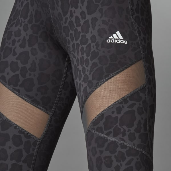 Adidas tights leopard top