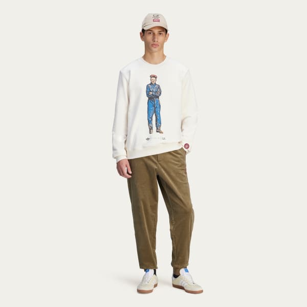 adidas CP SPZL Sweatshirt - White | adidas Thailand