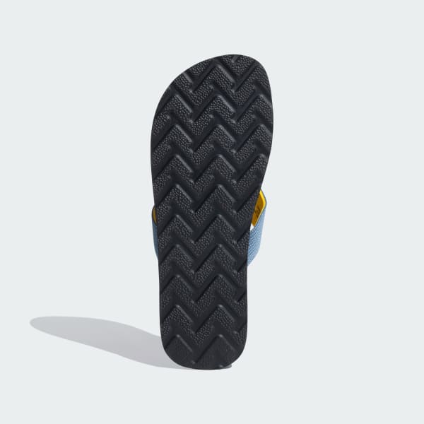 Blue Zenith Flip Flops