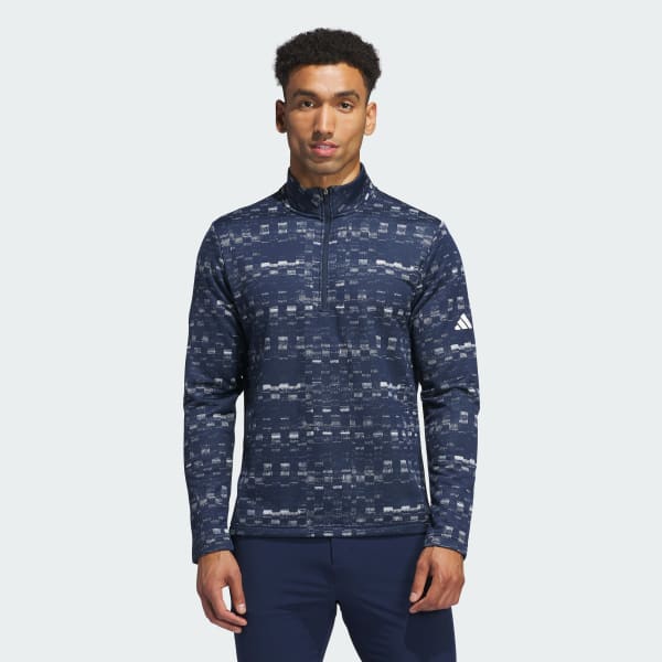 Core Printed Quarter Zip Pullover