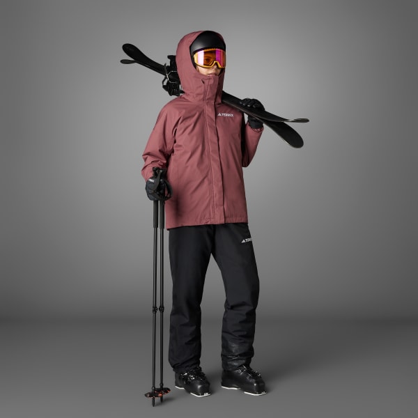 adidas Terrex Multi 2L Rain.Rdy Insulated Jacket - Burgundy