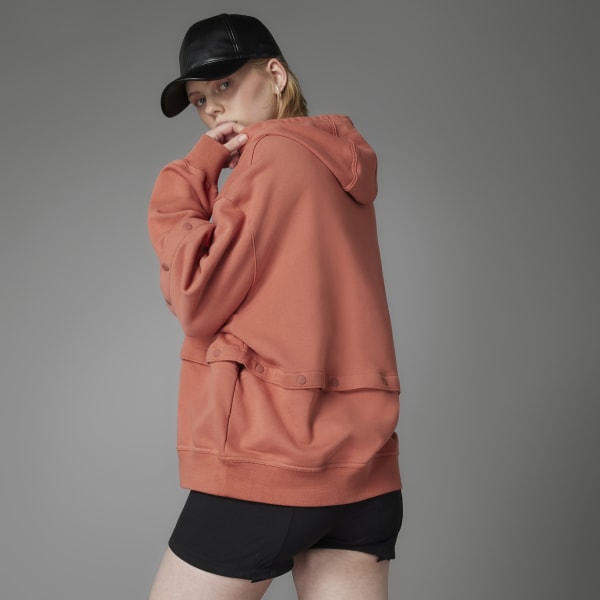 Καφέ Always Original Snap-Button Hoodie