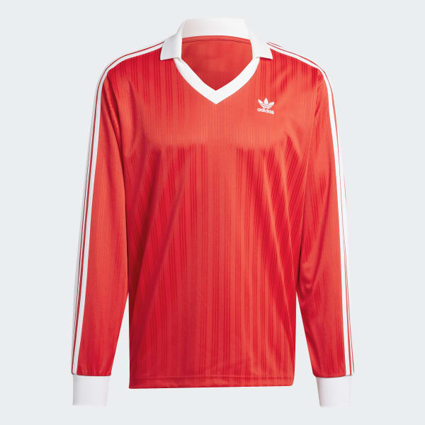 シャツ adidas football long sleeve T Adicolor_Pique_Soccer_Long_Sle
