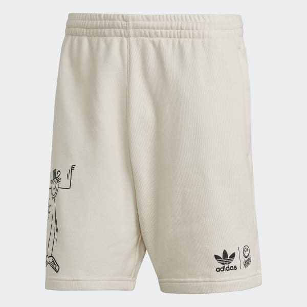 Beyaz adidas Originals x André Saraiva Şort DB665