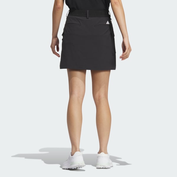 สีดำ กระโปรงยืดขยายได้สี่ทิศทาง