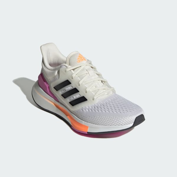White EQ21 Run Shoes