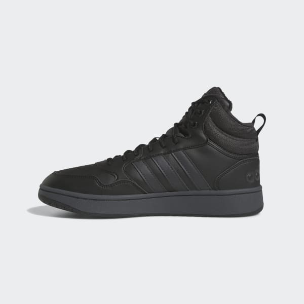 adidas Hoops 3.0 Mid Winterized Shoes - Black | Men's Lifestyle | adidas US