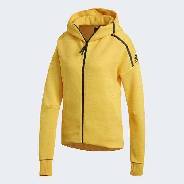 Adidas Z N E Fast Release Hoodie Yellow Adidas Us