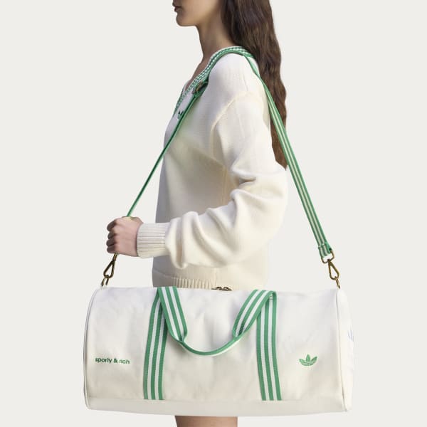 adidas x Sporty & Rich Canvas Bag - White | Free Shipping with