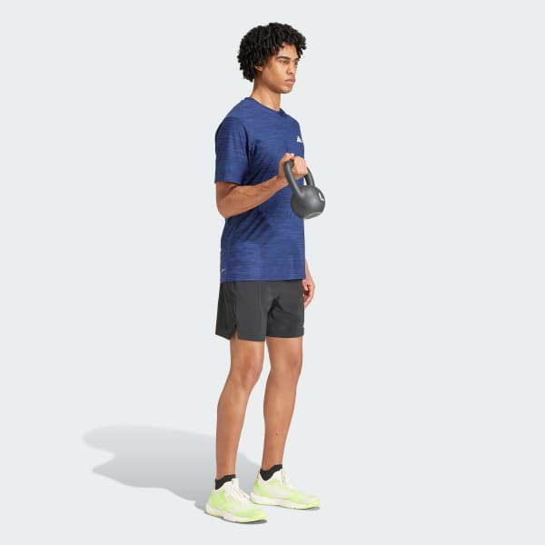 Azul Polera de Entrenamiento Train Essentials Stretch