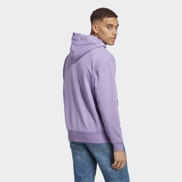 US adidas Terry | ALL Purple - French adidas | Lifestyle SZN Men\'s Hoodie