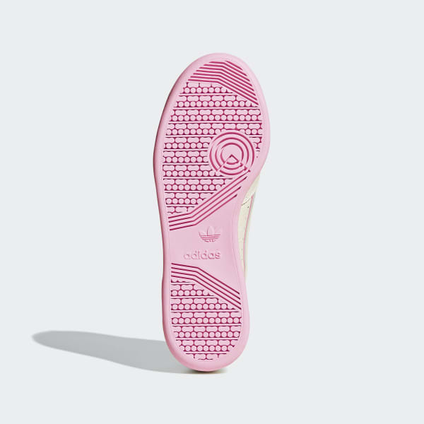 coral pink adidas continental 80