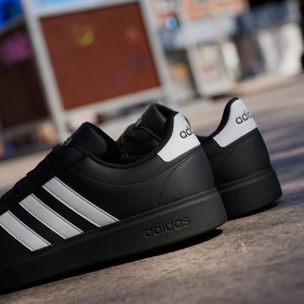 adidas GRAND COURT 2.0 SNEAKERS - Black | Free Shipping with adiClub