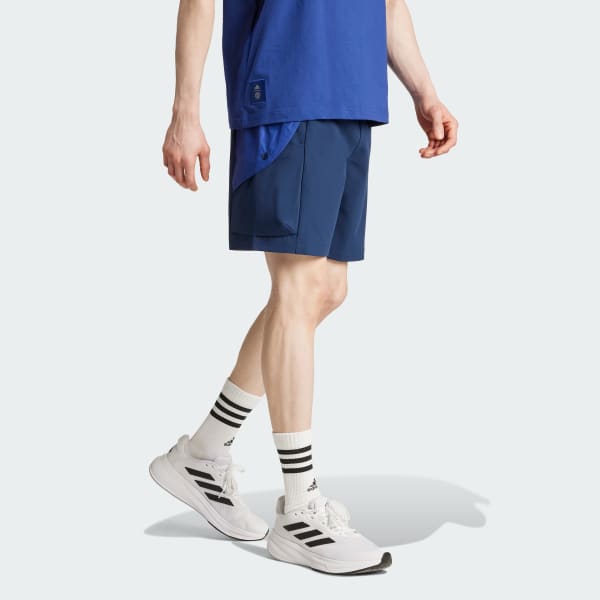 Blau Manchester United Seasonal Cargoshorts