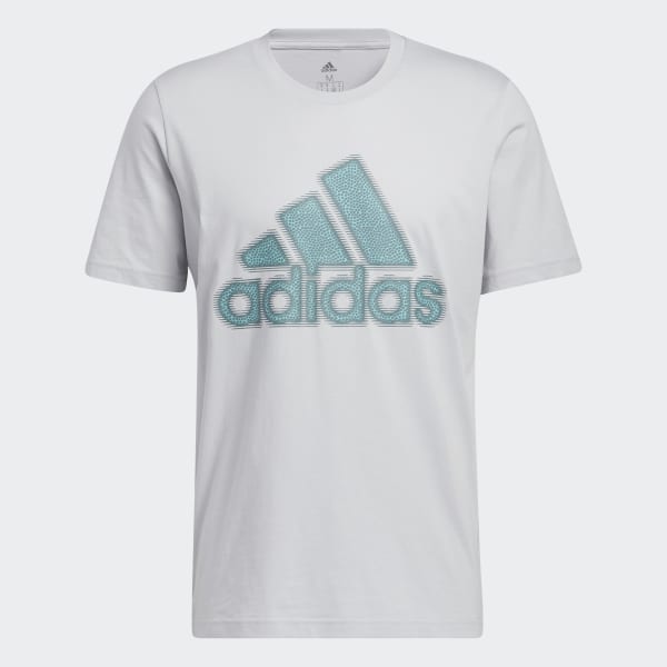 Gris Camiseta Badge of Sport Ignite Estampada JEW72
