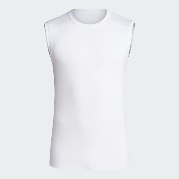 adidas TECHFIT AEROREADY Sleeveless Tee White adidas Philippines