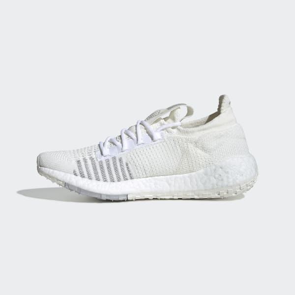 adidas running pulseboost trainers in white
